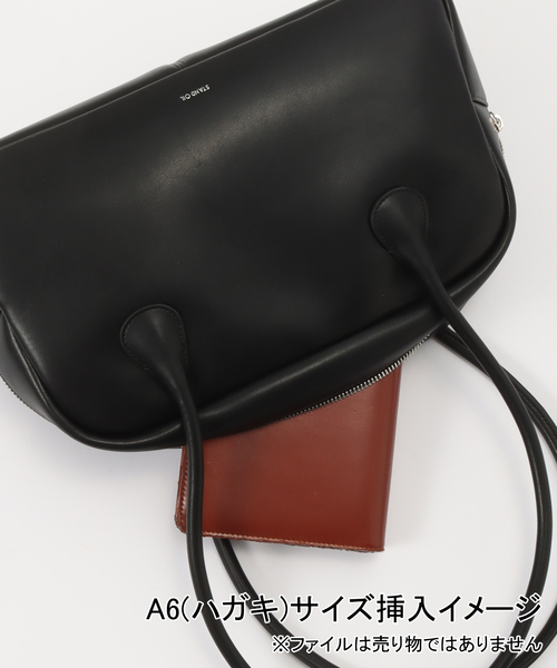 STANDOIL（スタンドオイル）の「【WEB＋一部店舗限定】STAND OIL / スタンドオイル Momo Bag Large（ショルダーバッグ・レディース・ホワイト/ブラウン/ブラック・FREE）」の8枚目の写真