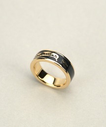 BEYOND COOL（ビヨンクール）の「「SAHRIVAR / シャフリーヴァル」エナメルリング - ゴールド（リング）」