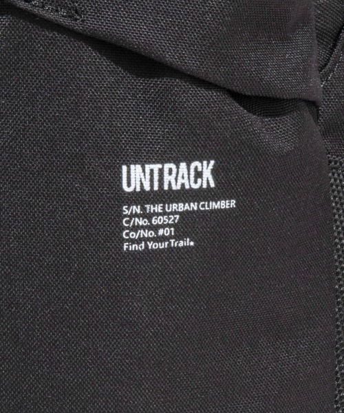 UNTRACK（アントラック）の「リュックサック ザアーバンクライマー L A4サイズ 14インチPC カジュアル 60527（バックパック/リュック・メンズ・ブラック・FREE）」の10枚目の写真