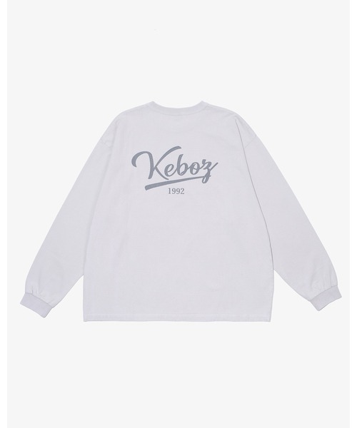 KEBOZ(ケボズ)の「ICON WASHED L/S TEE(Tシャツ/カットソー・メンズ・ホワイト/ネイビー/オリーブ/ブラック/ブラウン・S/2XL/XL/L/M)」の9枚目の写真