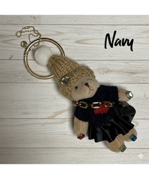 Day and Grade（デイアンドグレイド）の「ハートニットベアチャーム｜HEART PUNK TEDDY チャーム（チャーム）」