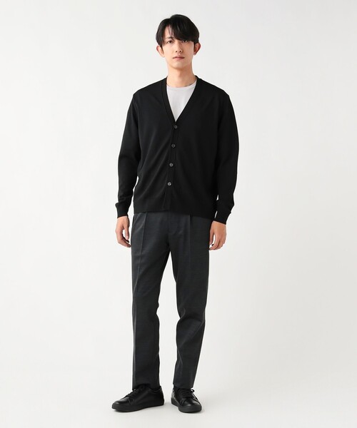 BEAMS HEART(ビームスハート)の「【4/23値下げ】Vネック カーディガン(カーディガン/ボレロ・メンズ・ネイビー/ブラック・SMALL/LARGE/MEDIUM/X-LARGE)」の13枚目の写真