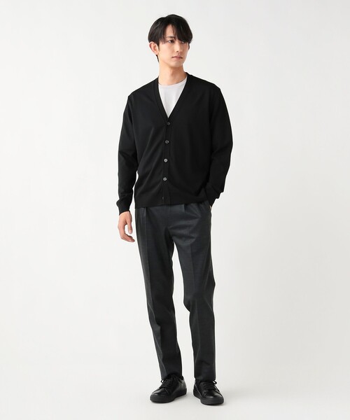 BEAMS HEART(ビームスハート)の「【4/23値下げ】Vネック カーディガン(カーディガン/ボレロ・メンズ・ネイビー/ブラック・SMALL/LARGE/MEDIUM/X-LARGE)」の14枚目の写真