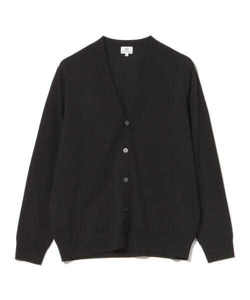 BEAMS HEART(ビームスハート)の「【4/23値下げ】Vネック カーディガン(カーディガン/ボレロ・メンズ・ネイビー/ブラック・SMALL/LARGE/MEDIUM/X-LARGE)」の4枚目の写真