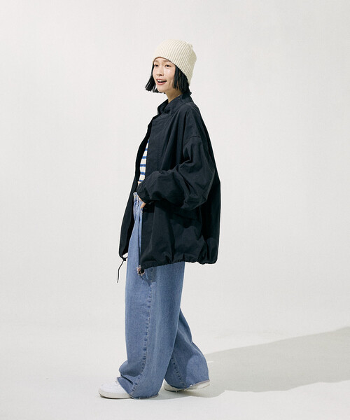 FREAK'S STORE（フリークスストア）の「M-65 ショートモッズコート（モッズコート・レディース・オフホワイト/オリーブ/ブラック・ﾌﾘ-）」の14枚目の写真