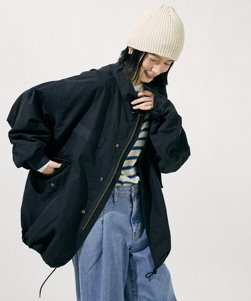 FREAK'S STORE（フリークスストア）の「M-65 ショートモッズコート（モッズコート・レディース・オフホワイト/オリーブ/ブラック・ﾌﾘ-）」の15枚目の写真