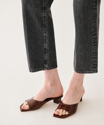 PELLICO SUNNY | PELLICO SUNNY / クロコ レザーミュール《ESTNATION EXCLUSIVE》(サンダル)