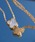 IRIEBEACH�i�A�C���[�r�[�`�j�́ushell clover necklace/�y�n���C�A���W���G���[�z�y�T�[�W�J���X�e�����X�z�y�����A�����M�[�Ή��z�yIRIEBEACH / �A�C���[�r�[�`�z�����ςȂ�OK�i�l�b�N���X�j�v�b�S�[���h