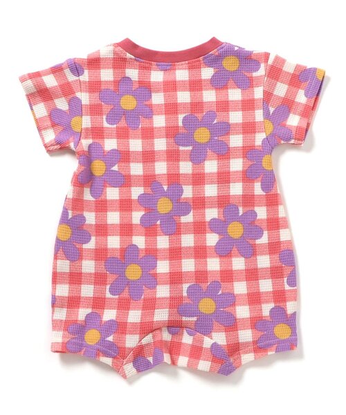 Ampersand（アンパサンド）の「【リンク】げんきロンパス（ロンパース・キッズ・イエロー/ベージュ/ピンク/エメラルド・60/80/70）」の8枚目の写真