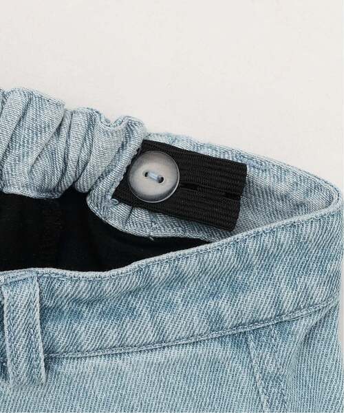 X-girl Stages(エックスガールステージス)の「バックロゴ 切替プリーツスカート(スカート・キッズ・ピンク/ライトブルー・100cm/120cm/110cm/130cm/140cm)」の5枚目の写真