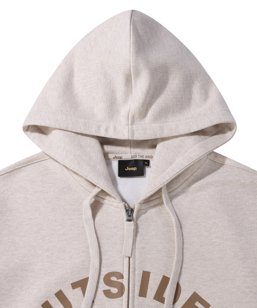 JEEP(ジープ)の「OUTSIDER 2WAY オーバーサイズ フードパーカー (JR5TZU076MB)(パーカー・レディース・その他・SMALL/MEDIUM/LARGE/X-LARGE/2XL)」の5枚目の写真