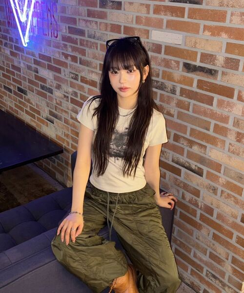 DEFGARMENTS（デフグラメンツ）の「CAT AVA T-SHIRTS [LIGHT BEIGE]（Tシャツ/カットソー・レディース・その他・SMALL/MEDIUM）」の8枚目の写真