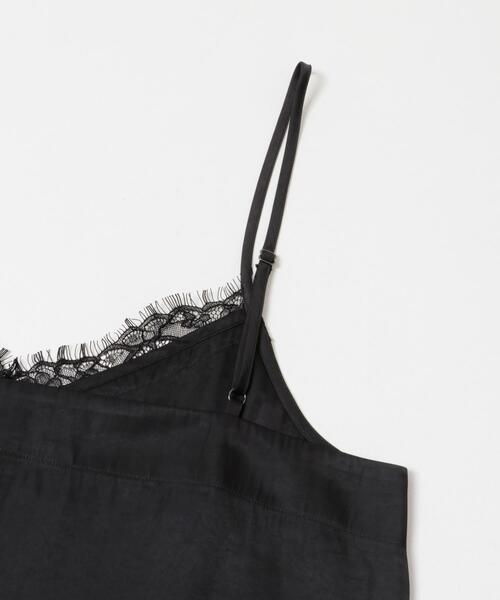URBAN RESEARCH（アーバンリサーチ）の「レースキャミソール（キャミソール・レディース・オフホワイト/ブラック・FREE）」の21枚目の写真