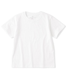 無印良品 | キッズ 綿天竺編みクルーネック半袖Tシャツ 無地(Tシャツ/カットソー)
