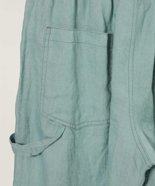 BARNYARDSTORM(バンヤードストーム)の「BARNYARDSTORM / リネンペインターパンツ / ハンドウォッシャブル【WEB限定サイズL】(その他パンツ・レディース・ネイビー/ベージュ/セージグリーン・L/M/S)」の10枚目の写真