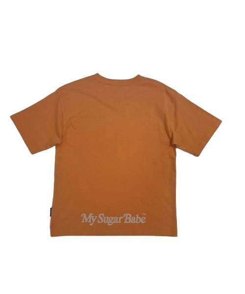 My sugar Babe(マイシュガーベイブ)の「embroidery box logo tee(Tシャツ/カットソー・メンズ・ブルー/ブラック×ブラック/オレンジ/ネイビー/ブルー系/ホワイト×ネイビー/ホワイト×レッド・X-LARGE/LARGE/MEDIUM)」の17枚目の写真