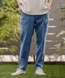 CAMBIO（カンビオ）の「mp14748-ブッシュカーゴデニムパンツ(HLCM0241)（デニムパンツ）」