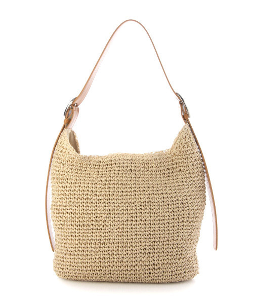 cache cache(カシュ カシュ)の「カシュカシュ cachecache / フリーハンドルクロッシュトート カゴバッグ(かごバッグ・レディース・グレー/ブラック/キャメル・FREE)」の11枚目の写真