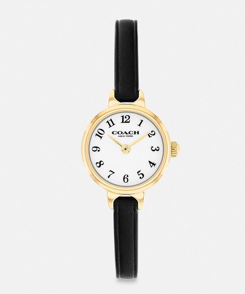 COACH（コーチ）の「アイリス ウォッチ・22MM（アナログ腕時計・レディース・ブラック系その他・ONE）」の3枚目の写真