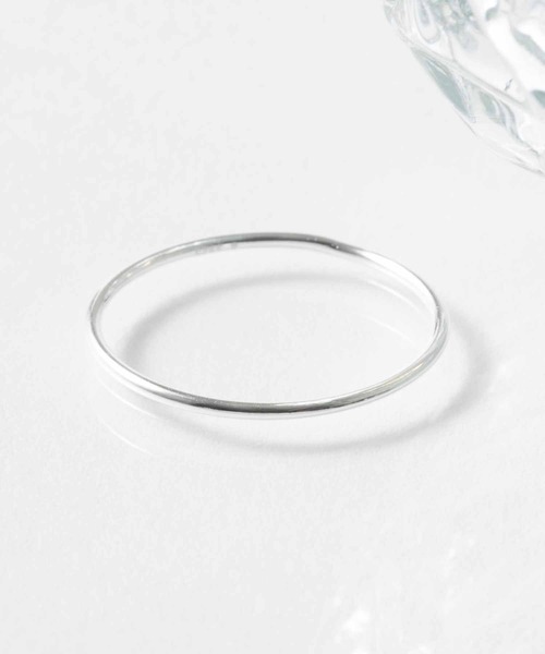 emonique(エモニーク)の「【金属アレルギー対応】シルバー925 極細 1mm 1.5mm 2mmシンプルリング(リング・レディース・ゴールド/シルバー・US5/US6/US7/US8)」の9枚目の写真