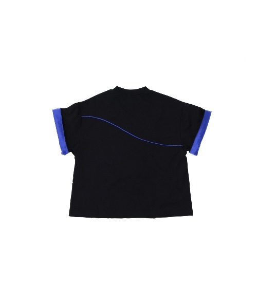 unica(ユニカ)の「チェックテープTシャツ laides(Tシャツ/カットソー・レディース・ブラック×ホワイト/ホワイト系その他/ブラック×グリーン・F)」の19枚目の写真