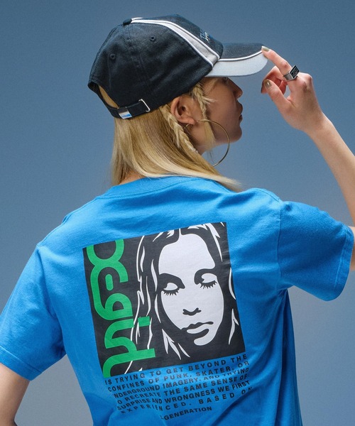 X-girl(エックスガール)の「PLATE LOGO RING(リング・レディース・シルバー/ゴールド・ONE SIZE)」の4枚目の写真