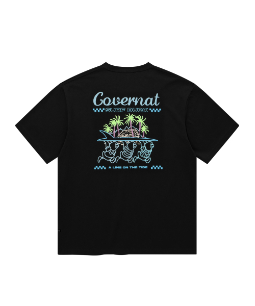 COVERNAT(カバーナット)の「クールコットンサーファーダックグラフィックTシャツブラック(Tシャツ/カットソー・レディース・その他・SMALL/MEDIUM/LARGE/X-LARGE/XX-LARGE/X-SMALL)」の11枚目の写真