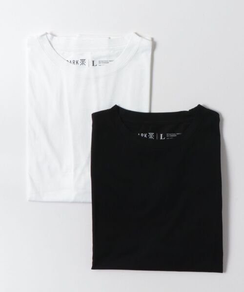 ROARK REVIVAL(ロアークリバイバル)の「【ROARK】REUSE 2PACK TEE(Tシャツ/カットソー・メンズ・ホワイト×ブラック・X-LARGE/LARGE/MEDIUM)」の4枚目の写真