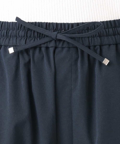 MK MICHEL KLEIN（エムケーミッシェルクラン）の「[抗ピリング/洗える]コットンライクストレッチワイドパンツ（スラックス・レディース・ベージュ/ネイビー/カーキ・38）」の22枚目の写真