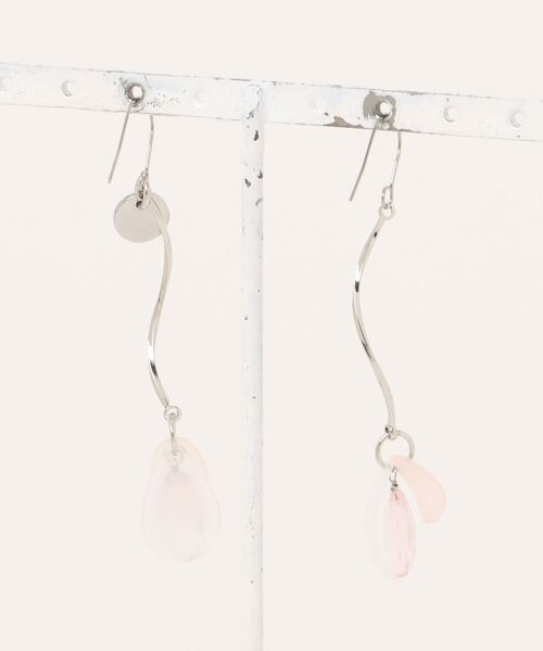 tone（トーン）の「【Agaro】No.511　天然石　つぼみピアス(MA)（ピアス（両耳用）・レディース・ピンク・FREE）」の5枚目の写真