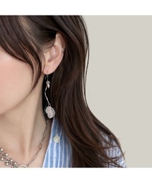【Agaro】No.511　天然石　つぼみピアス(MA)