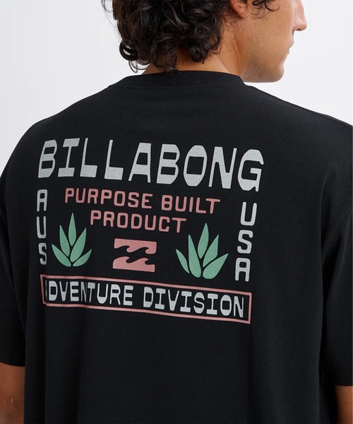 BILLABONG（ビラボン）の「BILLABONG/ビラボン 半袖 Tシャツ AGAVE BG01A218（Tシャツ/カットソー・メンズ・ブラック/サーモンピンク/クリーム・M/L）」の11枚目の写真