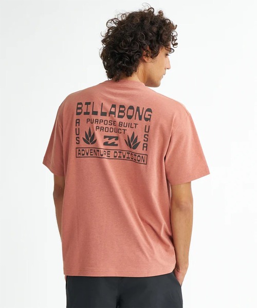 BILLABONG（ビラボン）の「BILLABONG/ビラボン 半袖 Tシャツ AGAVE BG01A218（Tシャツ/カットソー・メンズ・ブラック/サーモンピンク/クリーム・M/L）」の21枚目の写真