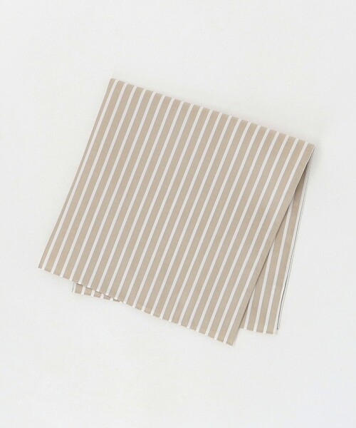 UNITED ARROWS（ユナイテッドアローズ）の「SIDOGRAS ストライプ ハンカチ（バンダナ/スカーフ・メンズ・ライトブルー/ケリーグリーン/イエロー/ベージュ・FREE）」の2枚目の写真