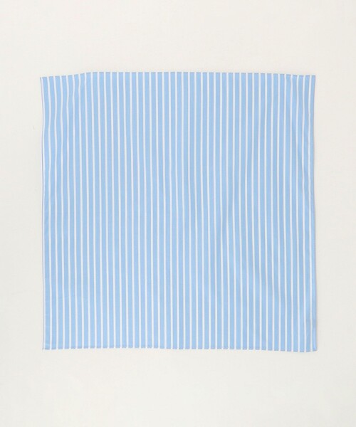 UNITED ARROWS（ユナイテッドアローズ）の「SIDOGRAS ストライプ ハンカチ（バンダナ/スカーフ・メンズ・ライトブルー/ケリーグリーン/イエロー/ベージュ・FREE）」の5枚目の写真