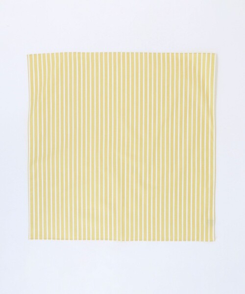 UNITED ARROWS（ユナイテッドアローズ）の「SIDOGRAS ストライプ ハンカチ（バンダナ/スカーフ・メンズ・ライトブルー/ケリーグリーン/イエロー/ベージュ・FREE）」の11枚目の写真