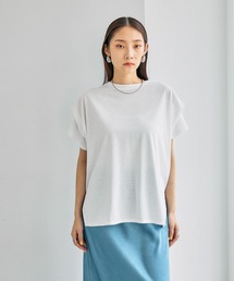 LEPSIM | 《スグッカワ》袖タックT　639431(Tシャツ/カットソー)