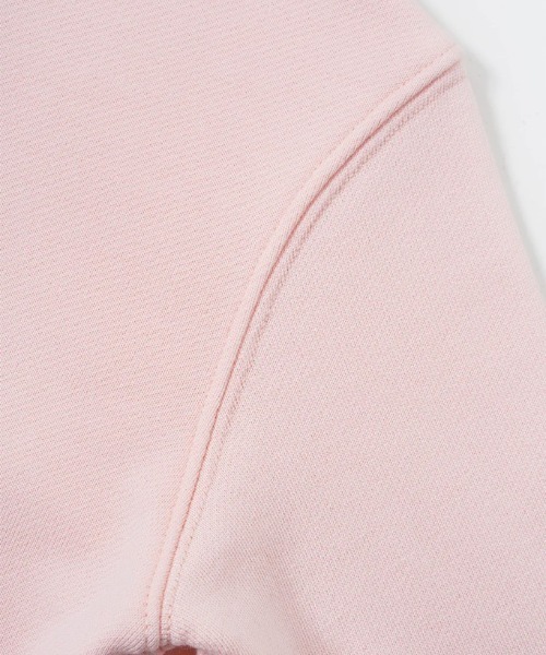 SUPPLIER(サプライヤー)の「A'GEM/9 × .kom 『SUPPLIER/サプライヤー』 Baby Cross Zip Hoodie Regular Fit /ベイビークロスジップアップパーカー レギュラーフィット(パーカー・レディース・カーキ/ライトピンク/ブラック・FREE)」の9枚目の写真