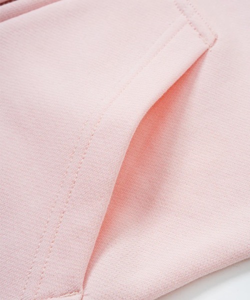 SUPPLIER(サプライヤー)の「A'GEM/9 × .kom 『SUPPLIER/サプライヤー』 Baby Cross Zip Hoodie Regular Fit /ベイビークロスジップアップパーカー レギュラーフィット(パーカー・レディース・カーキ/ライトピンク/ブラック・FREE)」の11枚目の写真