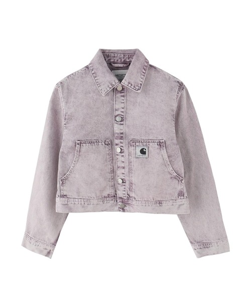 Carhartt パープル カバーオール デニムジャケット Carhartt WIP｜カーハートダブリューアイピーのデニムジャケット