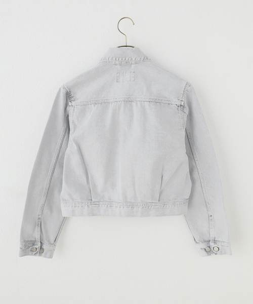 Carhartt WIP(カーハートダブリューアイピー)の「CARHARTT WIP / カーハート ダブリューアイピー W' ARCA JACKET(デニムジャケット・レディース・パープル/ホワイト・SMALL)」の15枚目の写真