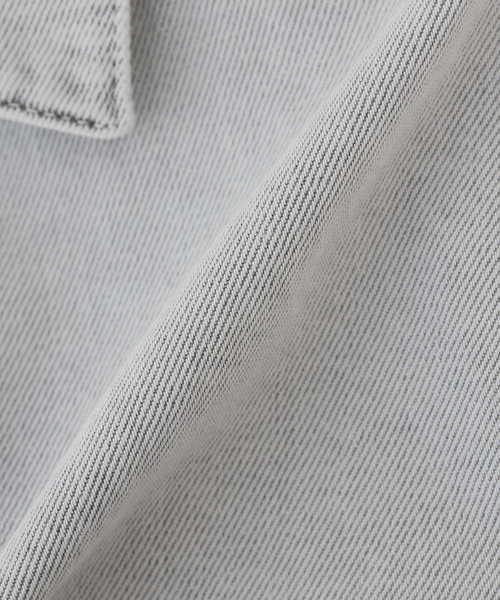 Carhartt WIP(カーハートダブリューアイピー)の「CARHARTT WIP / カーハート ダブリューアイピー W' ARCA JACKET(デニムジャケット・レディース・パープル/ホワイト・SMALL)」の10枚目の写真