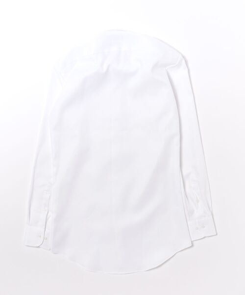 TOKYO SHIRTS(トウキョウシャツ)の「【超形態安定】 形態安定ノンアイロン ワイド 長袖ビジネスワイシャツ(大きいサイズ・長いサイズ)(ビジネスシャツ・メンズ・ホワイト・首回り47cm-裄丈90cm/首回り47cm-裄丈86cm/首回り45cm-裄丈90cm/首回り45cm-裄丈86cm/首回り45cm-裄丈82cm/首回り43cm-裄丈90cm/首回り42cm-裄丈90cm/首回り41cm-裄丈90cm/首回り39cm-裄丈88cm)」の7枚目の写真