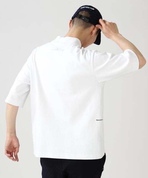 PEARLY GATES(パーリーゲイツ)の「【PGG】【直営店舗&公式オンライン限定】パルパーエコWメッシュ半袖モックネックカットソー (MENS)(Tシャツ/カットソー・メンズ・ホワイト/ネイビー・MEDIUM/X-LARGE/LARGE)」の22枚目の写真