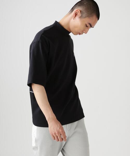PEARLY GATES(パーリーゲイツ)の「【PGG】【直営店舗&公式オンライン限定】パルパーエコWメッシュ半袖モックネックカットソー (MENS)(Tシャツ/カットソー・メンズ・ホワイト/ネイビー・MEDIUM/X-LARGE/LARGE)」の3枚目の写真