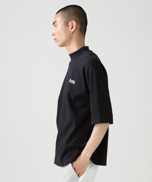 PEARLY GATES(パーリーゲイツ)の「【PGG】【直営店舗&公式オンライン限定】パルパーエコWメッシュ半袖モックネックカットソー (MENS)(Tシャツ/カットソー・メンズ・ホワイト/ネイビー・MEDIUM/X-LARGE/LARGE)」の4枚目の写真