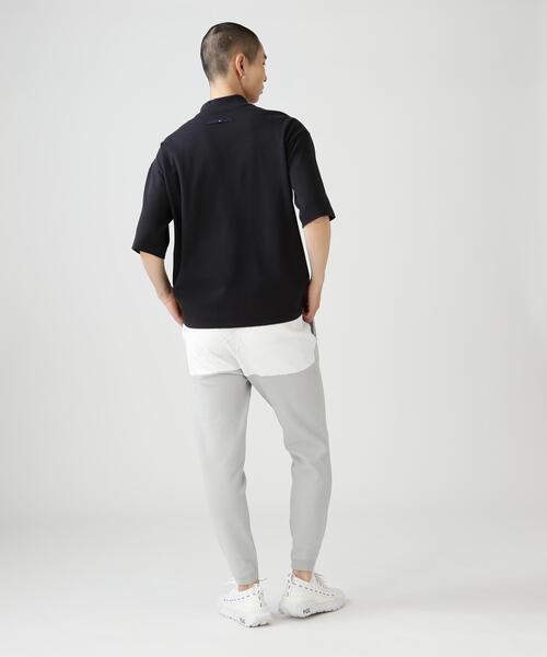 PEARLY GATES(パーリーゲイツ)の「【PGG】【直営店舗&公式オンライン限定】パルパーエコWメッシュ半袖モックネックカットソー (MENS)(Tシャツ/カットソー・メンズ・ホワイト/ネイビー・MEDIUM/X-LARGE/LARGE)」の11枚目の写真
