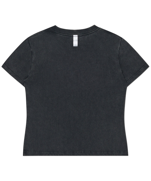 NOMANUAL(NOMANUAL)の「LAYERED ARCH GRAPHIC T-SHIRT (WOMAN) - WASHED BLACK(Tシャツ/カットソー・レディース・その他・MEDIUM/LARGE/SMALL)」の3枚目の写真