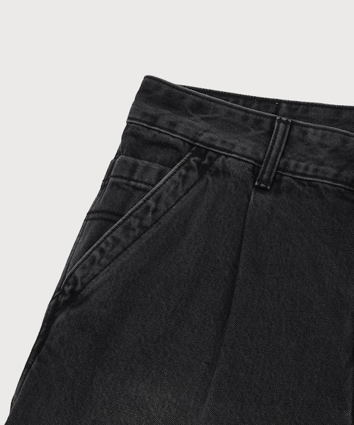 COVERNAT（カバーナット）の「[SOOBIN着用] RING-SPUN BERMUDA DENIM SHORTS（デニムパンツ・メンズ・ブルー系その他/ブラック/ブルー・X-LARGE/LARGE/MEDIUM/SMALL/X-SMALL）」の18枚目の写真