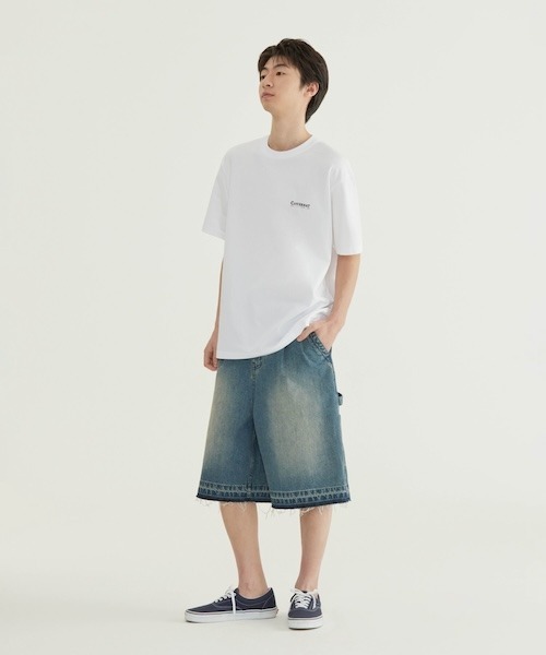 COVERNAT（カバーナット）の「[SOOBIN着用] RING-SPUN BERMUDA DENIM SHORTS（デニムパンツ・メンズ・ブルー系その他/ブラック/ブルー・X-LARGE/LARGE/MEDIUM/SMALL/X-SMALL）」の11枚目の写真